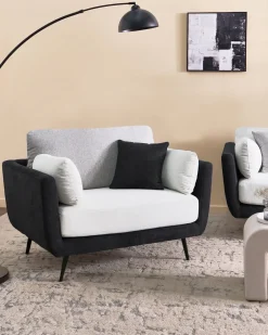 Poltrona BOLGA Tessuto Nero
