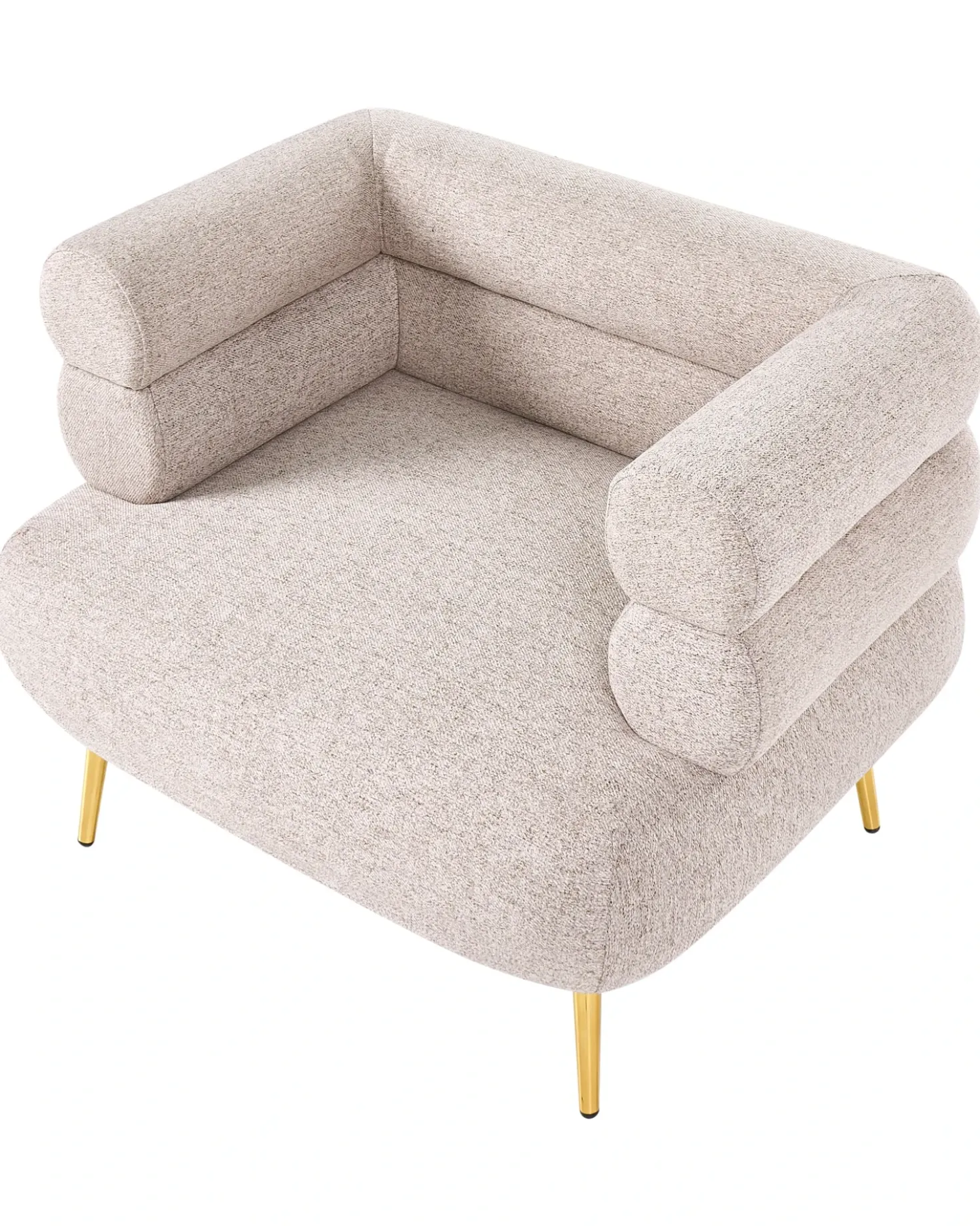 Poltrona BOVIK Tessuto Beige