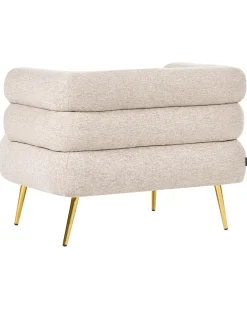 Poltrona BOVIK Tessuto Beige