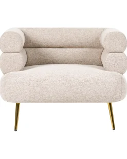 Poltrona BOVIK Tessuto Beige
