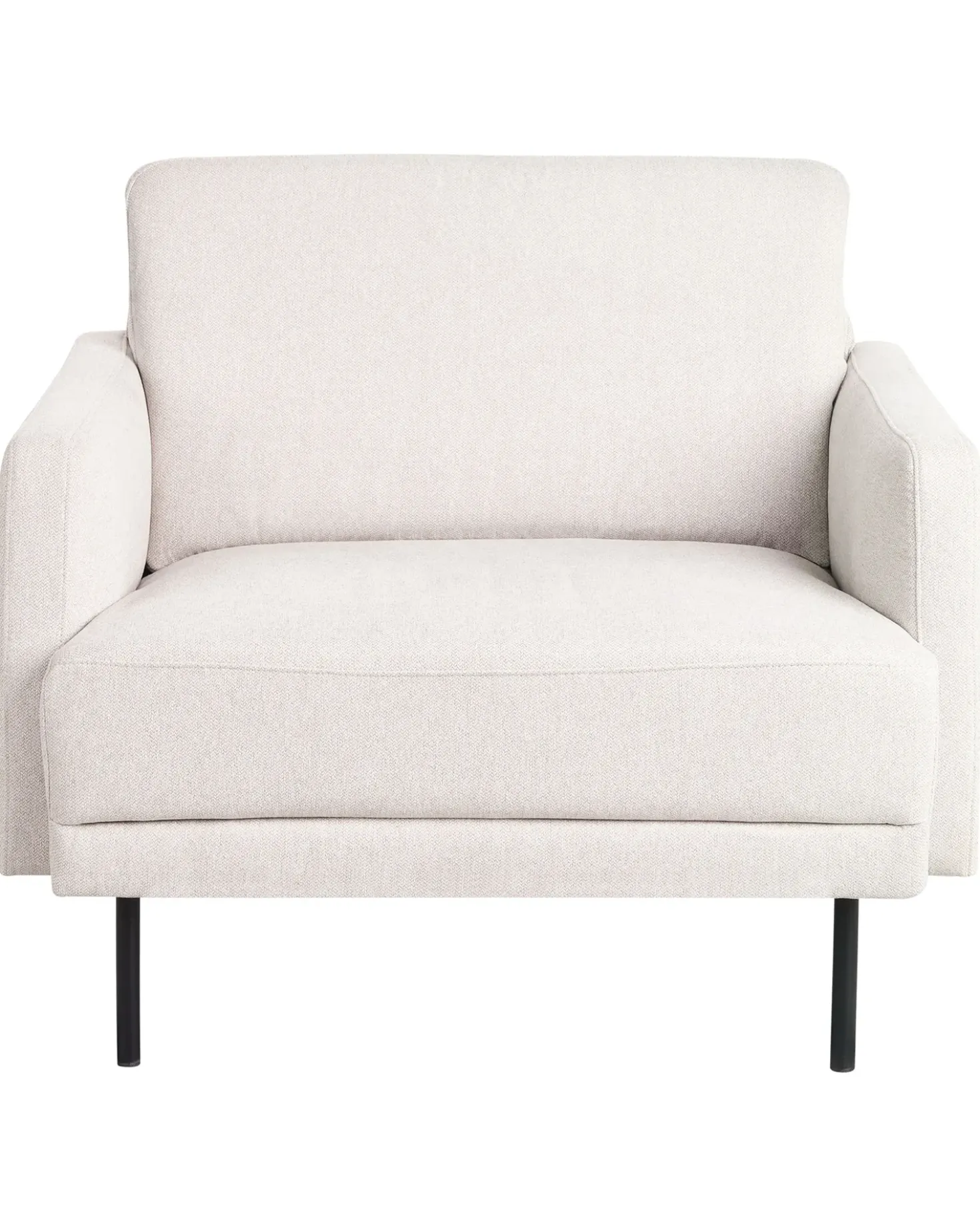 Poltrona BREDA Tessuto Beige chiaro
