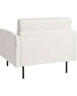 Poltrona BREDA Tessuto Beige chiaro