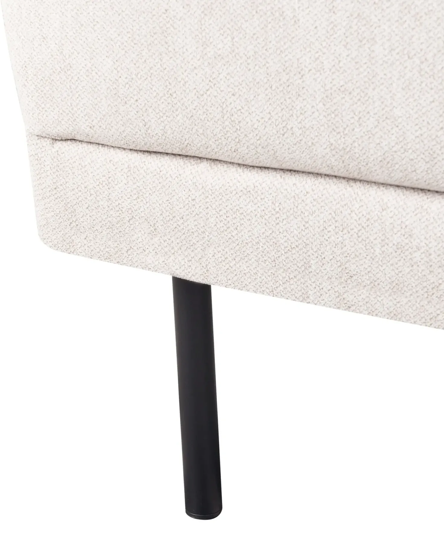 Poltrona BREDA Tessuto Beige chiaro