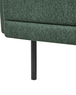 Poltrona BREDA Tessuto Verde scuro