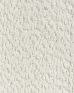 Poltrona BUREA Ciniglia Bianco sporco