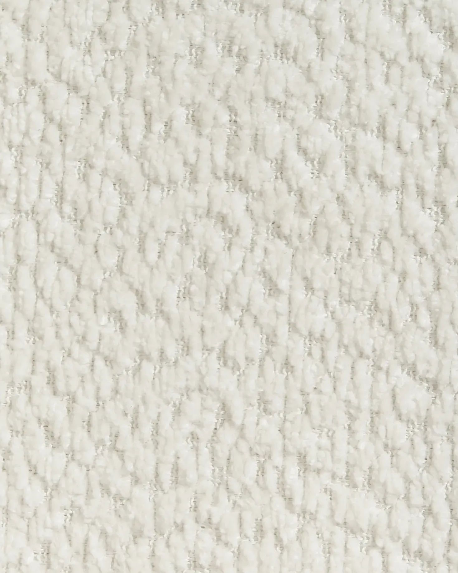 Poltrona BUREA Ciniglia Bianco sporco