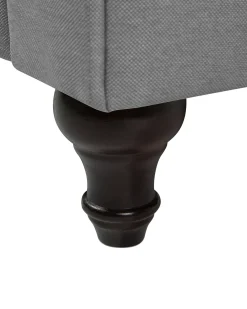 Poltrona CHESTERFIELD Tessuto Grigio chiaro