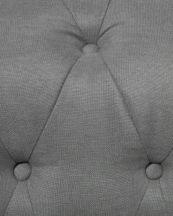 Poltrona CHESTERFIELD Tessuto Grigio chiaro