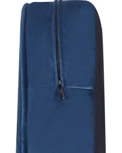 Poltrona CHESTERFIELD Velluto Blu marino