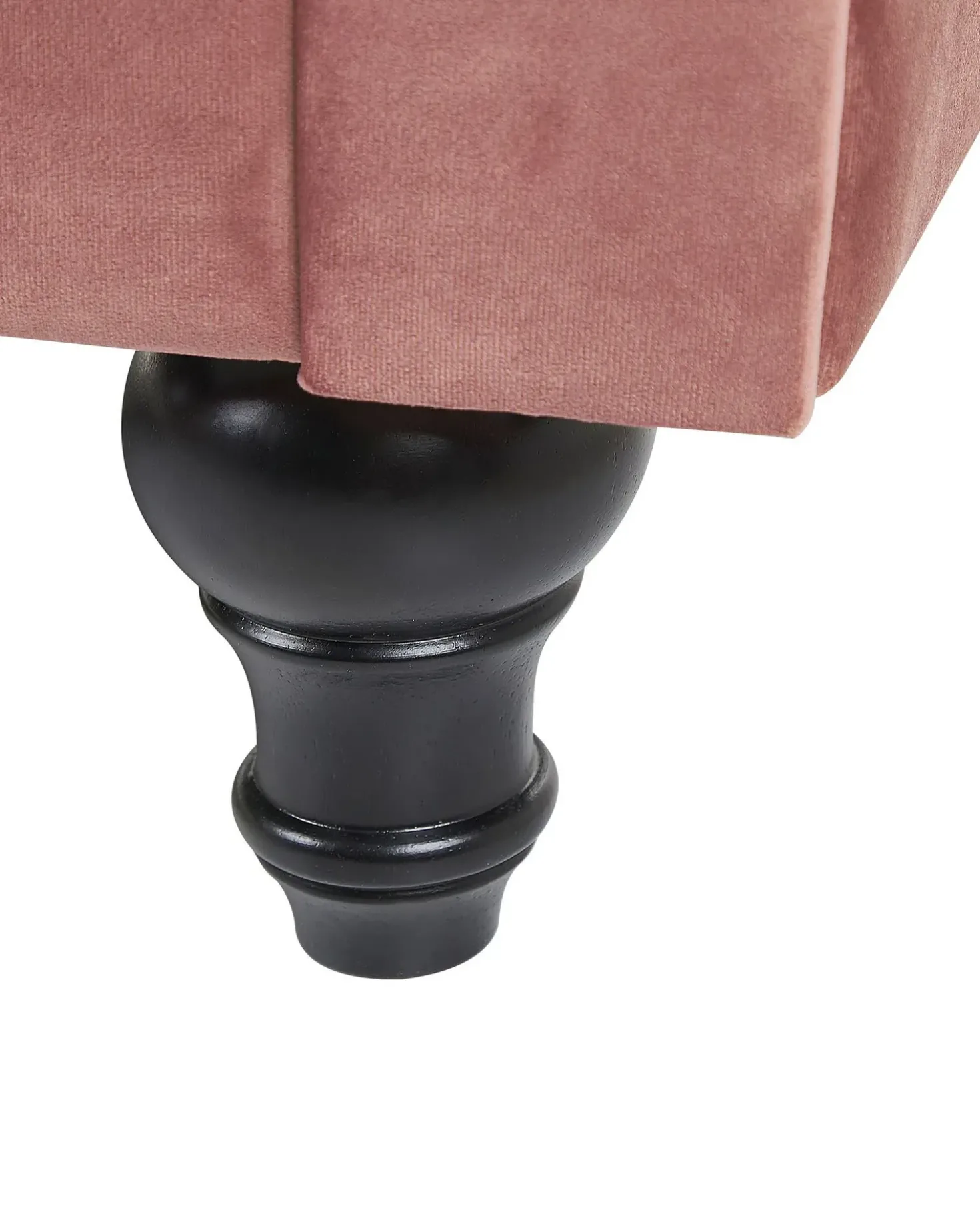 Poltrona CHESTERFIELD Velluto Rosa