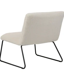 Poltrona COTULLA Bouclé Bianco