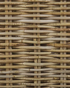Poltrona da giardino ARDEA Rattan Marrone chiaro