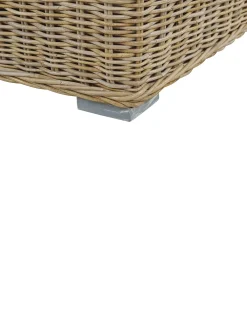 Poltrona da giardino ARDEA Rattan Marrone chiaro