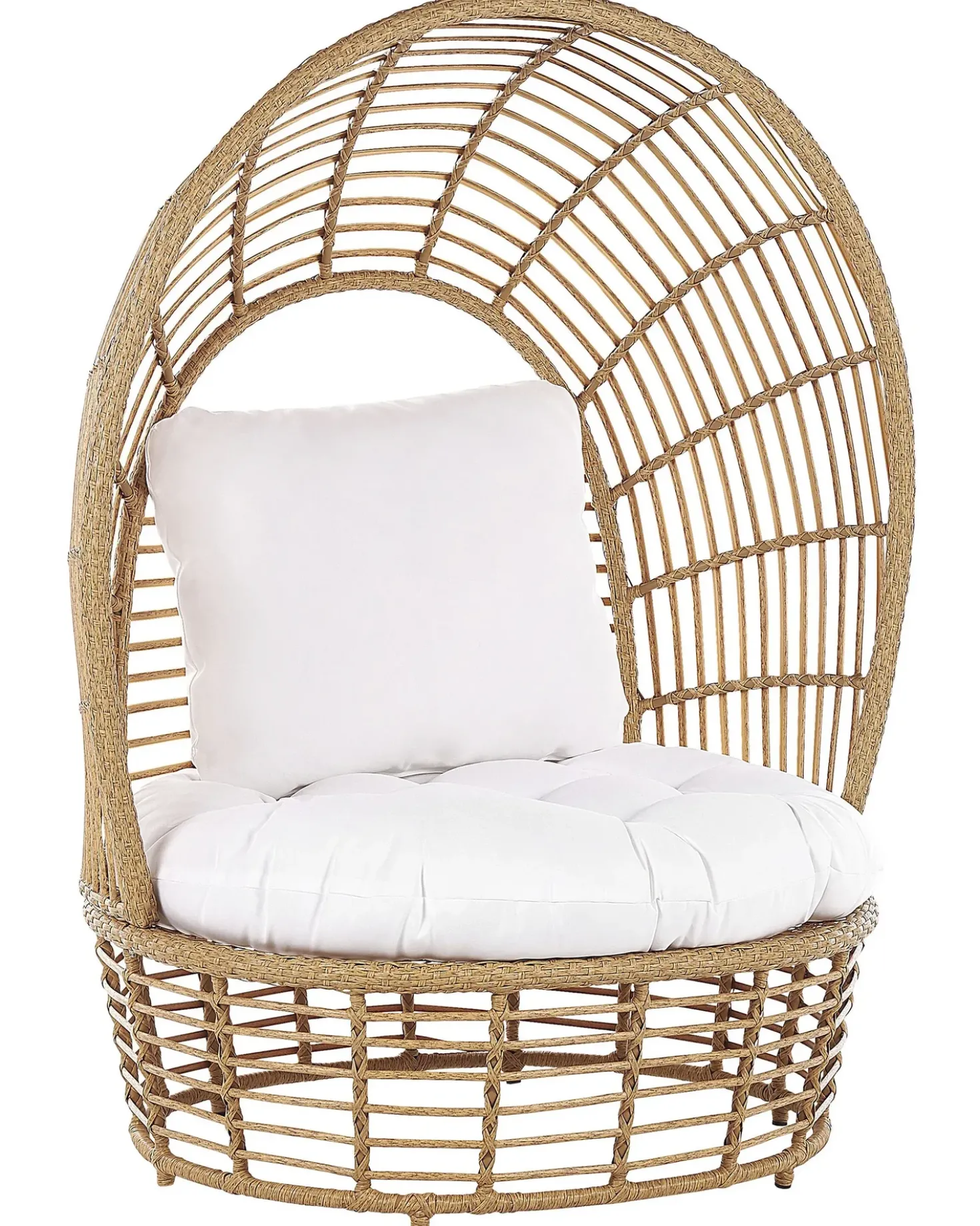 Poltrona da giardino LIDO Rattan Beige