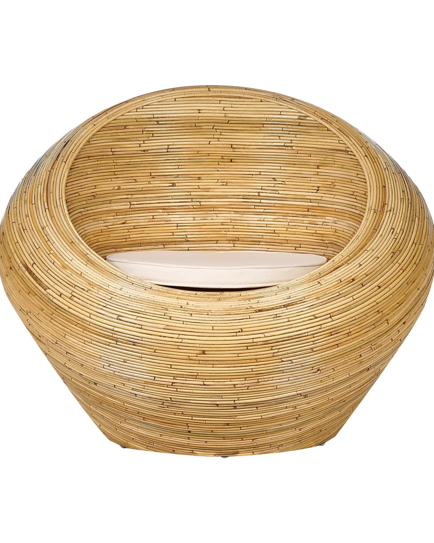 Poltrona da giardino MAIORI Rattan Naturale