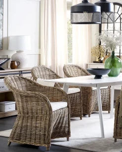 Poltrona da giardino SUSUA Rattan Naturale