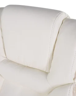 Poltrona da scrivania ADVANCE Pelle sintetica Beige chiaro
