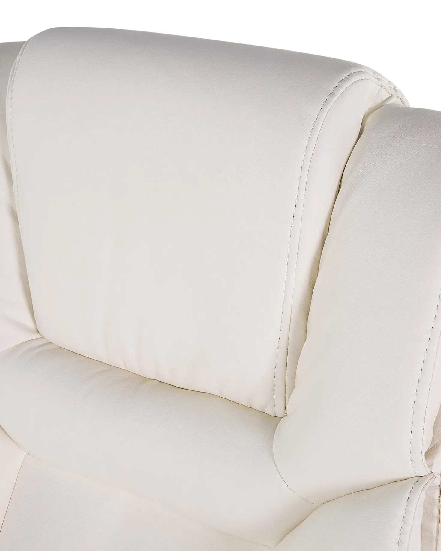 Poltrona da scrivania ADVANCE Pelle sintetica Beige chiaro