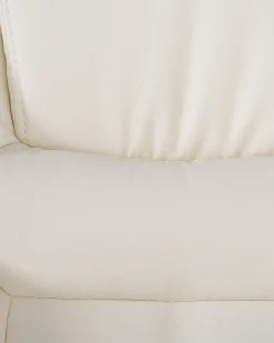 Poltrona da scrivania ADVANCE Pelle sintetica Beige chiaro
