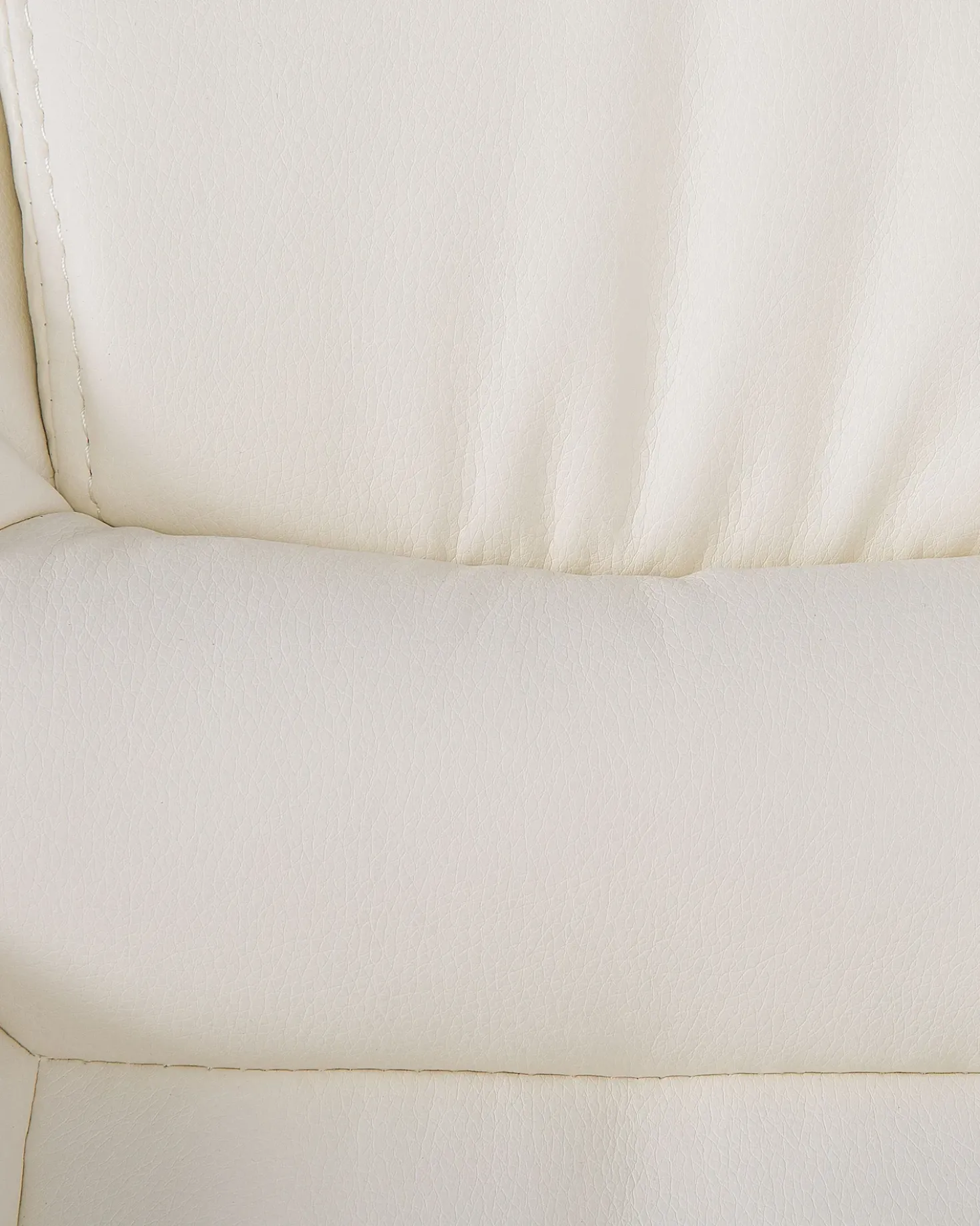 Poltrona da scrivania ADVANCE Pelle sintetica Beige chiaro