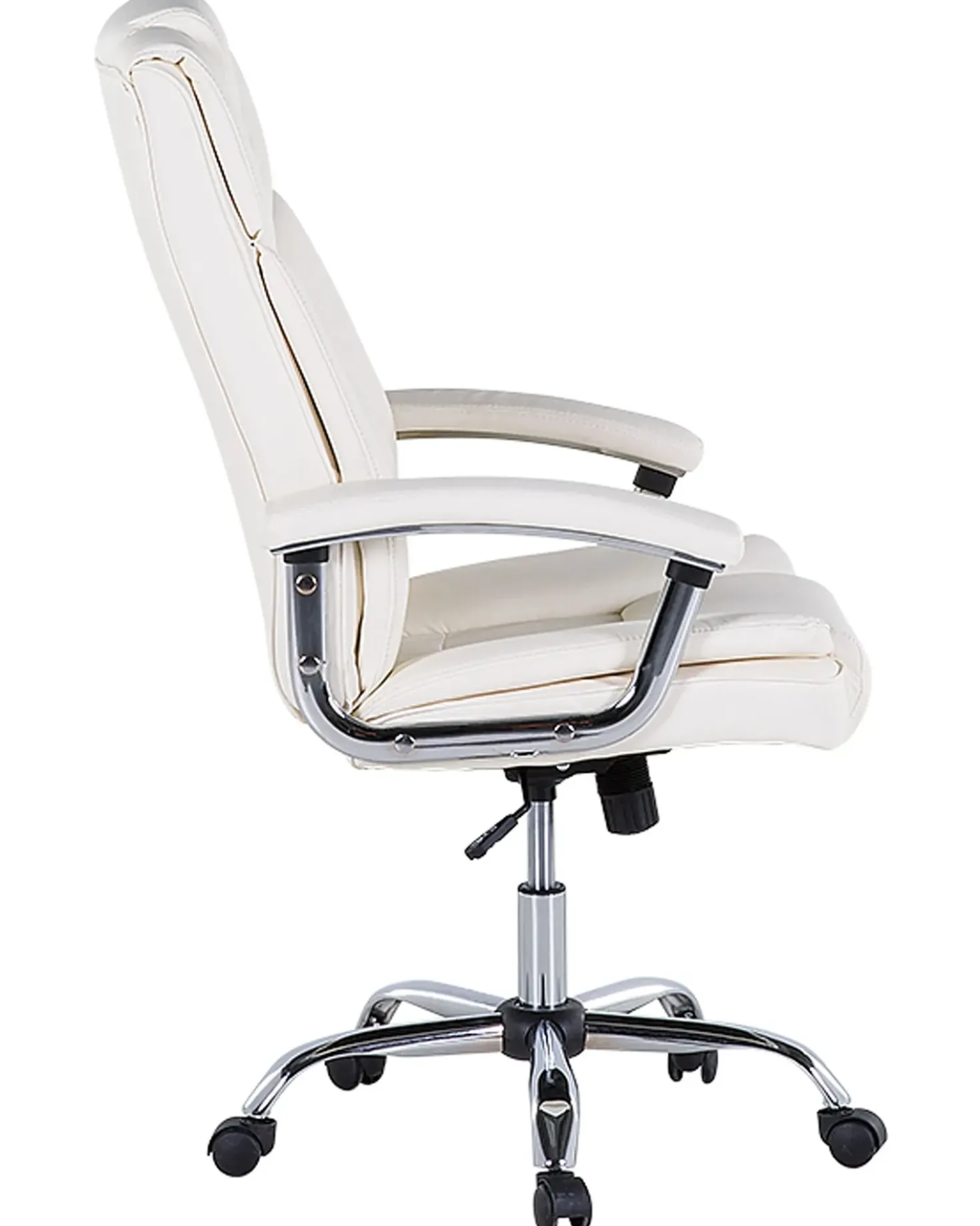 Poltrona da scrivania ADVANCE Pelle sintetica Beige chiaro