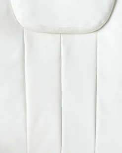 Poltrona da scrivania CHIEF Pelle sintetica Bianco sporco