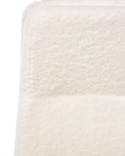 Poltrona da scrivania DEMURE Bouclé Bianco sporco