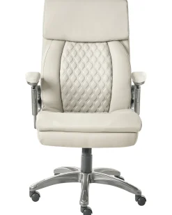Poltrona da scrivania GALLANT Pelle sintetica Beige