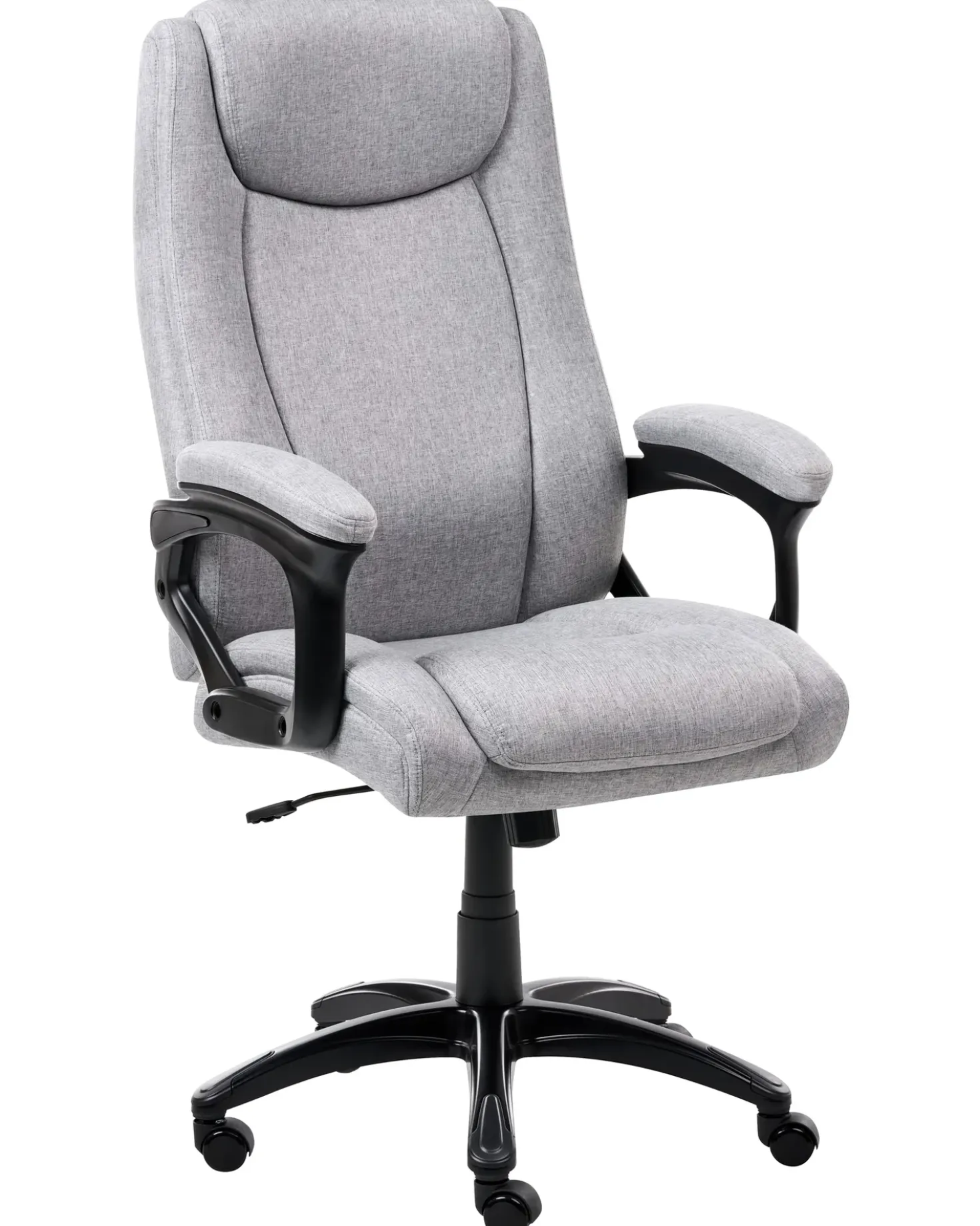 Poltrona da scrivania GRACEFUL Lino Grigio
