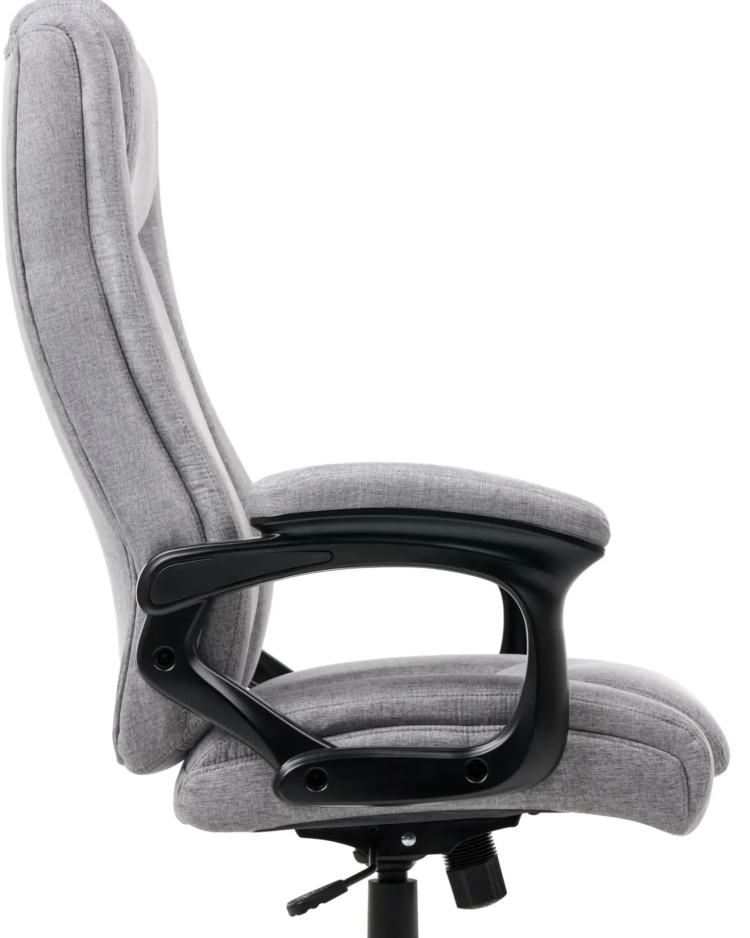 Poltrona da scrivania GRACEFUL Lino Grigio