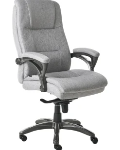 Poltrona da scrivania MAGNUS Lino Grigio