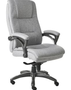 Poltrona da scrivania MAGNUS Lino Grigio