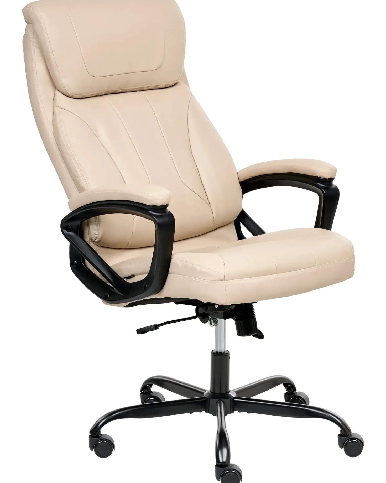 Poltrona da scrivania PROUD Pelle sintetica Beige