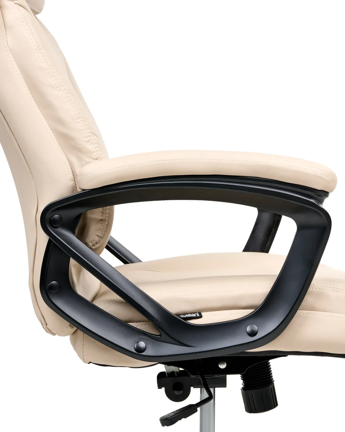 Poltrona da scrivania PROUD Pelle sintetica Beige