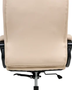 Poltrona da scrivania PROUD Pelle sintetica Beige