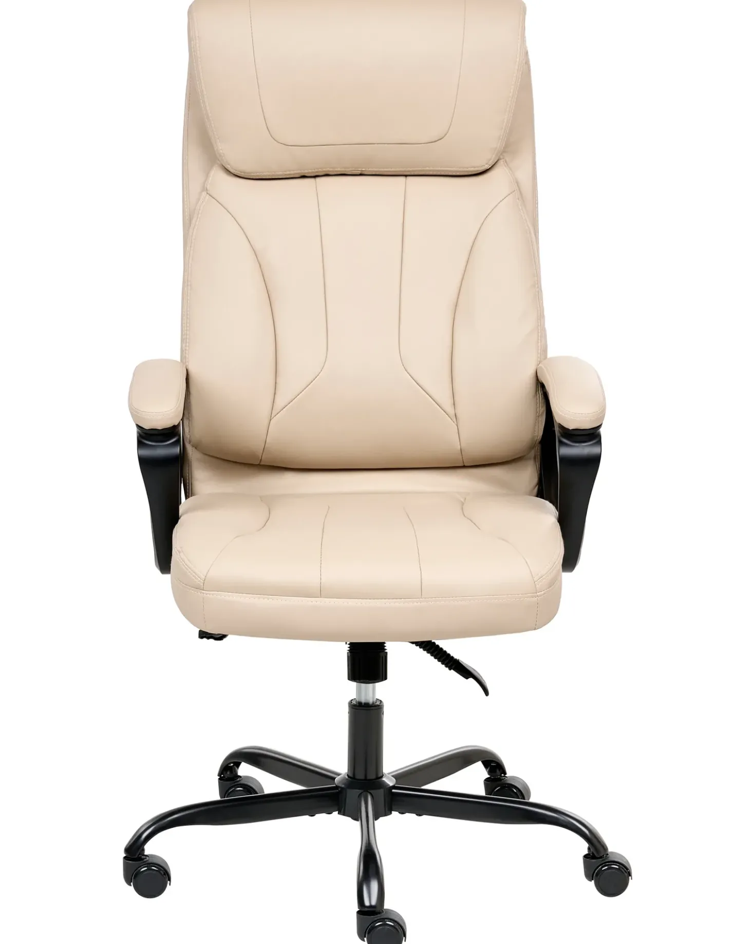 Poltrona da scrivania PROUD Pelle sintetica Beige