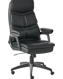 Poltrona da scrivania RULER Pelle sintetica Nero