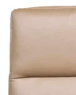 Poltrona da scrivania SERENE Pelle sintetica Marrone