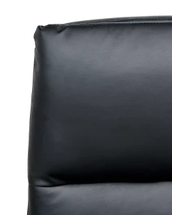 Poltrona da scrivania SERENE Pelle sintetica Nero