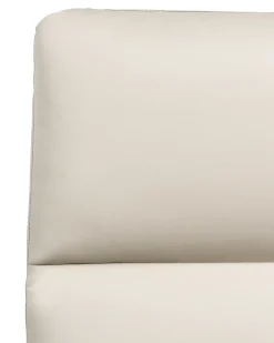 Poltrona da scrivania SERENE Pelle sintetica Beige chiaro