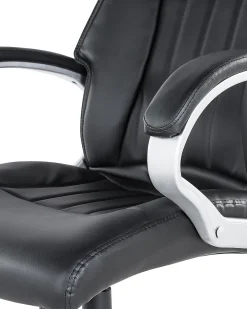 Poltrona da scrivania TRIUMPH Pelle sintetica Nero
