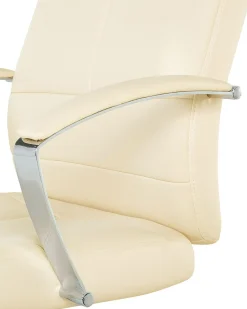 Poltrona da scrivania WINNER Pelle sintetica Beige chiaro