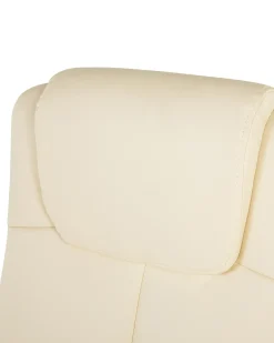 Poltrona da scrivania WINNER Pelle sintetica Beige chiaro