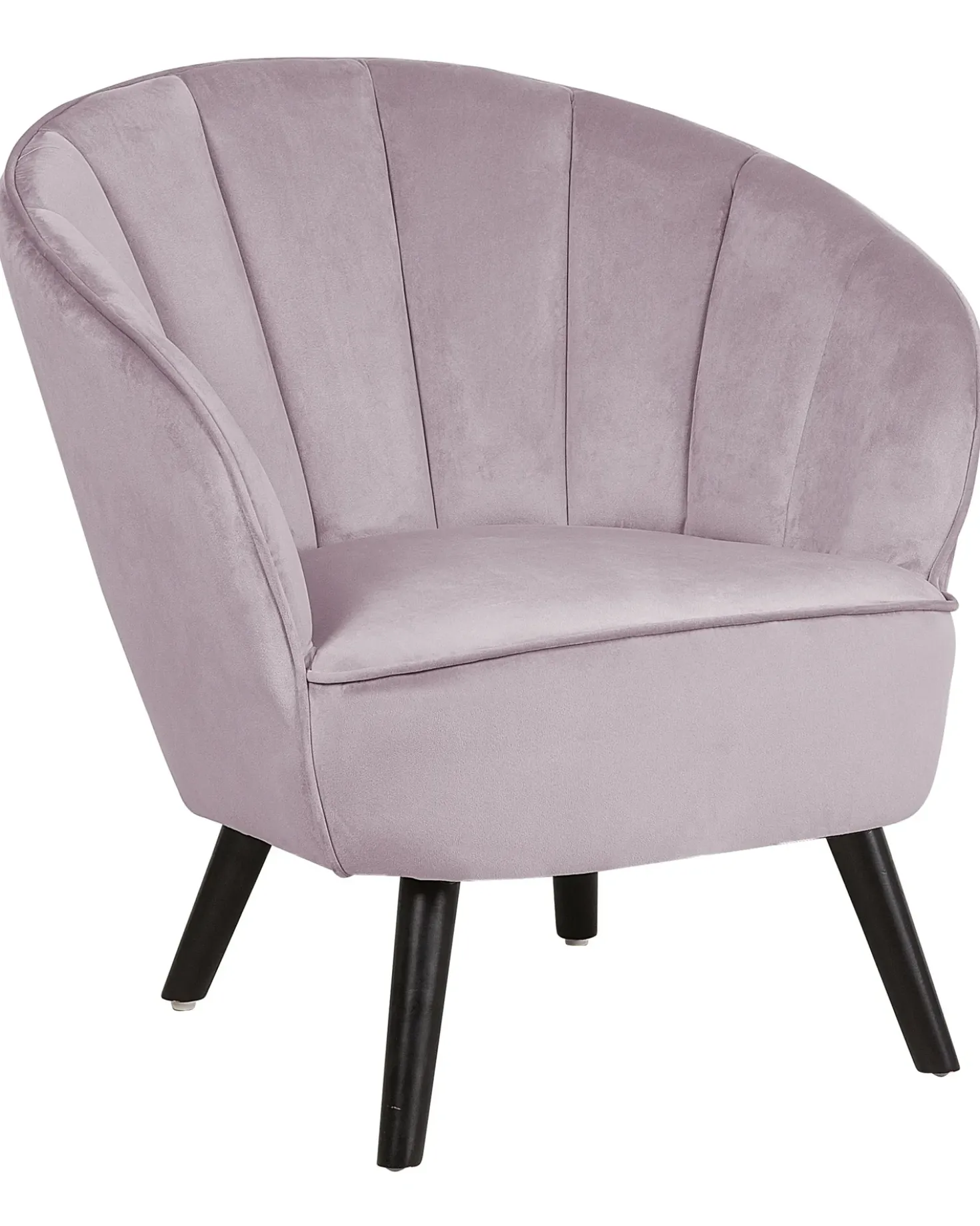Poltrona DALA Velluto Rosa