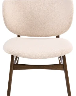 Poltrona DAY Bouclé Marrone/Beige chiaro