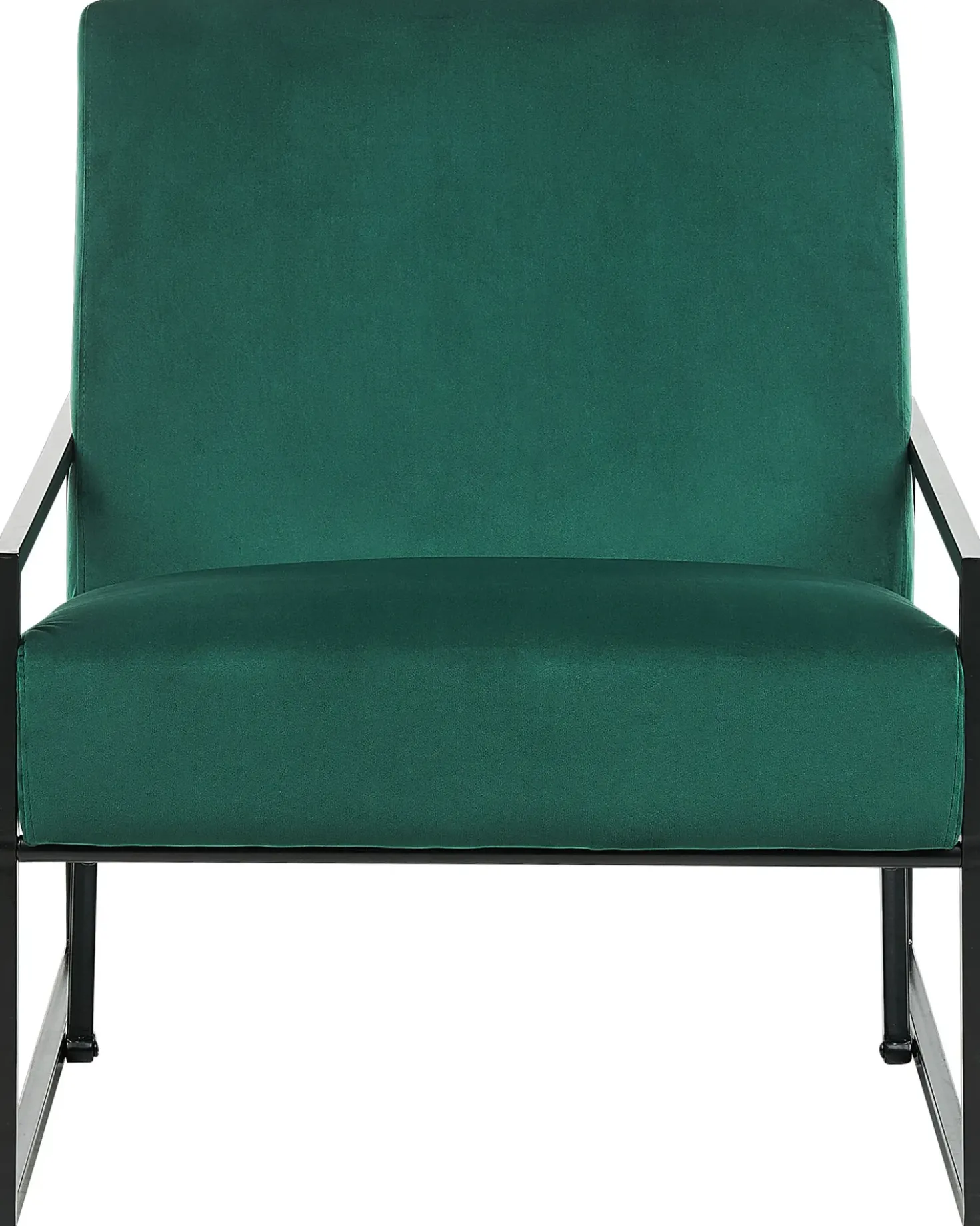 Poltrona DELARY Velluto Verde smeraldo