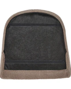 Poltrona DRAMMEN Bouclé Marrone