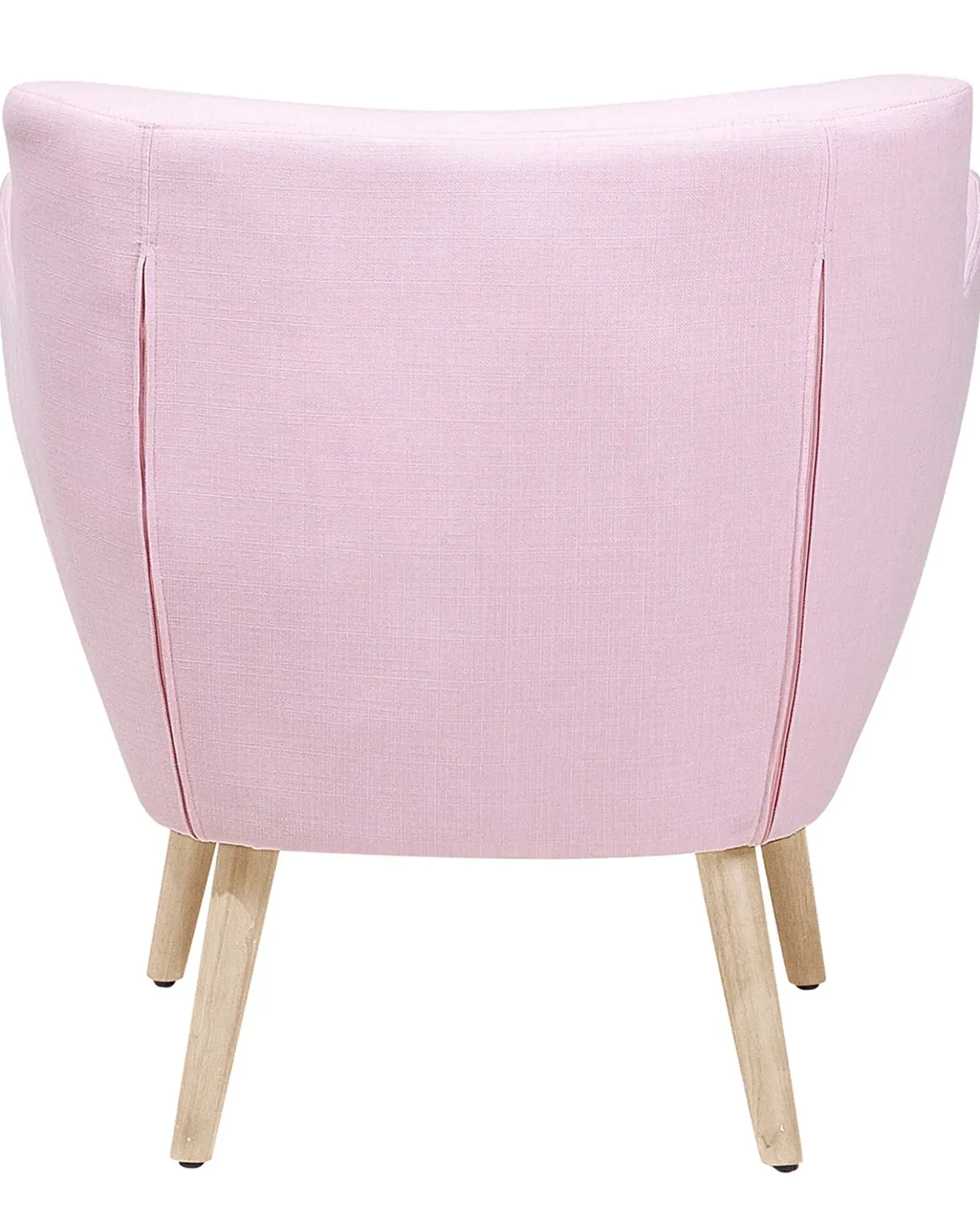 Poltrona DRAMMEN Tessuto Rosa