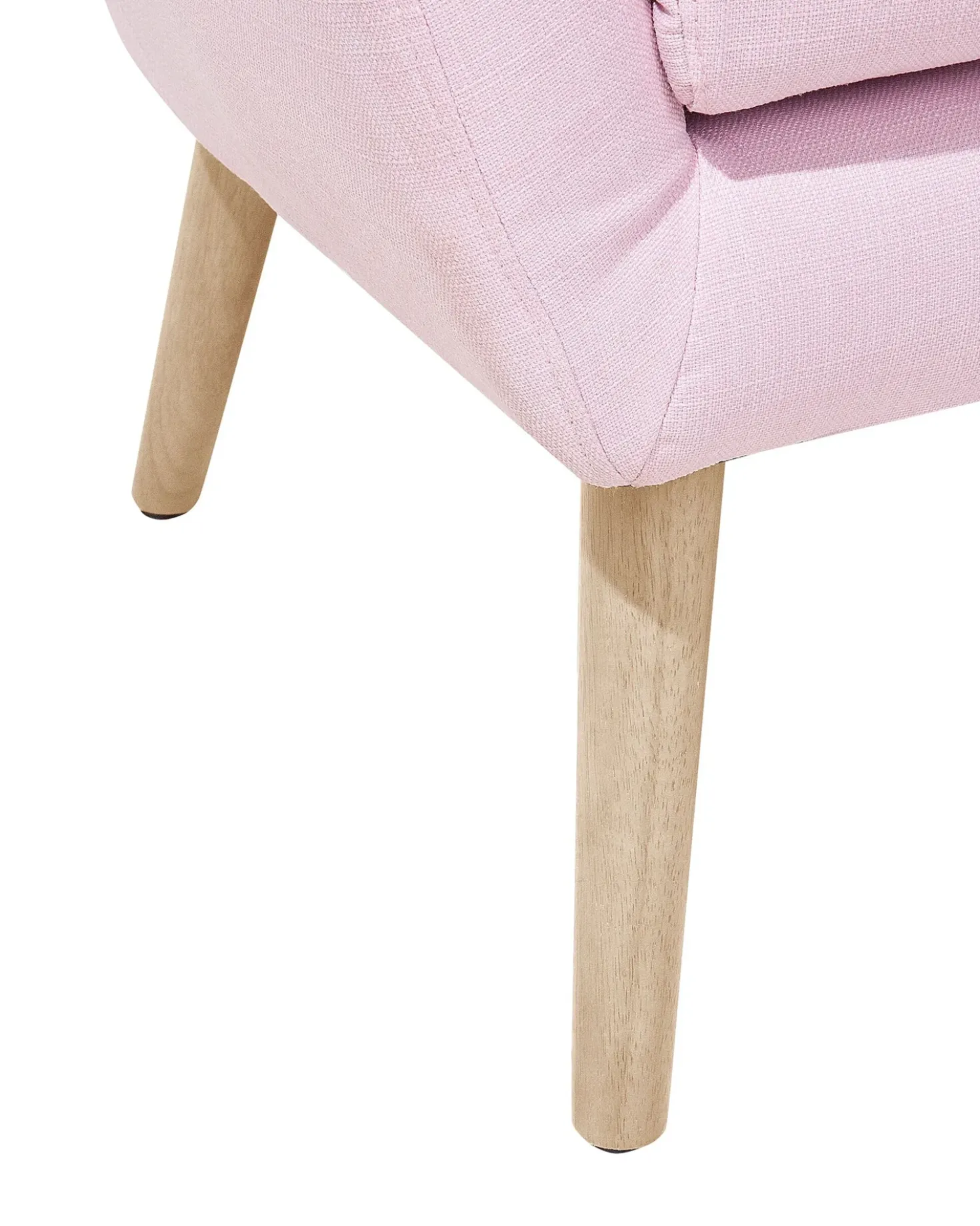 Poltrona DRAMMEN Tessuto Rosa