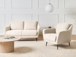 Poltrona EIBY Bouclé Beige